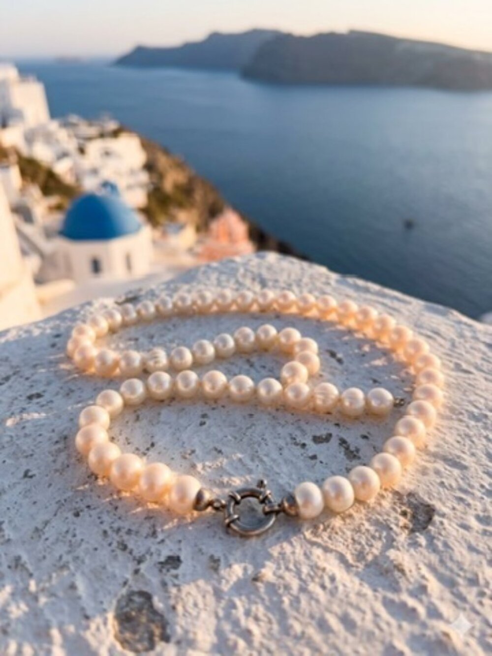 ✨ Timeless Elegance: Classic Cream Pearl Strand Necklace - Perfect for Holidays